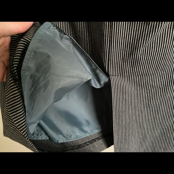 Smart Set Lined and Striped Pencil Skirt size 1 - Picture 6 of 7